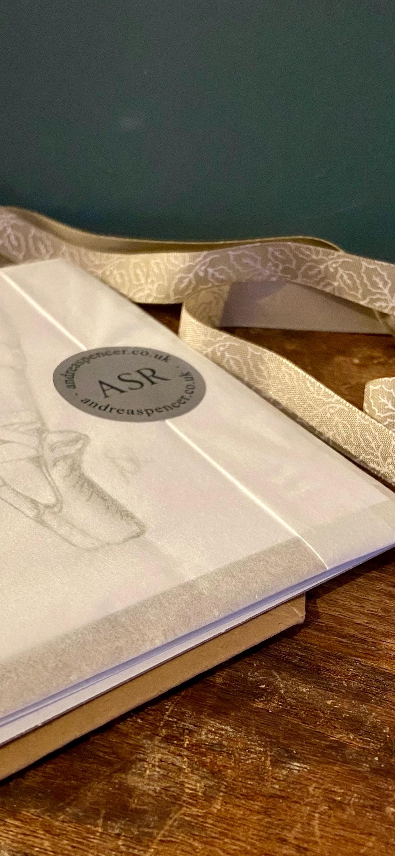 Ballet Card: Hand-Illustrated A6 Blank Card "Elevate"