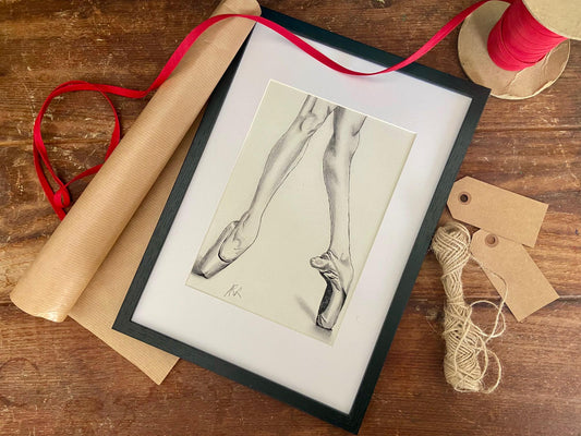 Ballet Illustration A5 - Hand Illustrated Art Print